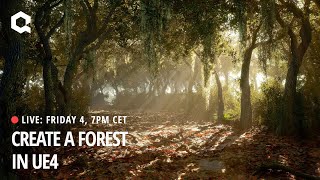 Forest Road in UE4  Live Breakdown [upl. by Tereve]