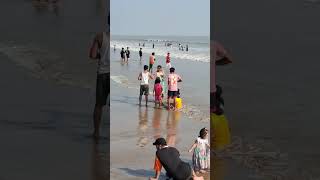 Digha sea beach water waves 🌊⛱️  beautiful weather 🌞🌤️🌈  shortvideo dighaseabeach viralshorts [upl. by Orten]