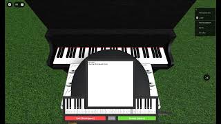 playing whitespace omori OST on roblox piano [upl. by Tenner]