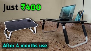 Laptop Table Review  Under 400 in Flipkart  Laptop Stand [upl. by Roselyn]