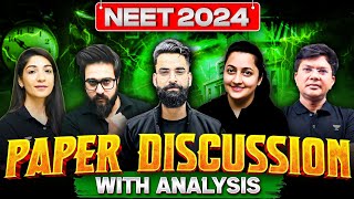 NEET 2024 Detailed Paper Discussion 📄 NEET 2024 Answer Key  NEET 2024 Paper Solution [upl. by Jervis997]