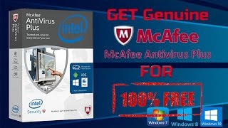 McAfee antivirus plus for free [upl. by Tirza]