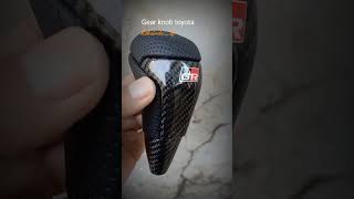 Gear knob toyota gr carbon fiber innovareborn toyota fortunervrz grsport [upl. by Eiral]