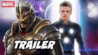 Eternals Trailer Marvel Phase 4 Movies Breakdown and Easter Eggs [upl. by Klemens782]