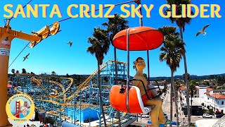 Santa Cruz Beach Boardwalk Sky Glider [upl. by Jasisa]