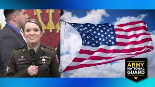 SGT Keely Brannan sings the National Anthem [upl. by Aicenet]