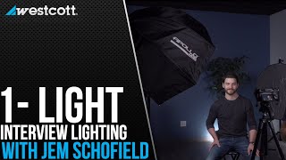 1Light Interview Lighting Setups with Solix [upl. by Attenat217]