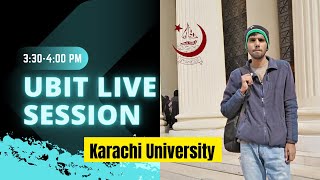 UBIT Department guide  karachi University admisison 2023 [upl. by Ravilob250]