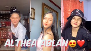 Althea Ablan Tiktok Compilation [upl. by Eissel]