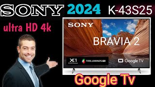 Sony Latest 43 inch ultra HD 4k LED 2024 K43S25Best LED TV in India [upl. by Auqinimod43]