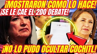 ¡YA SE LE CAYÓ EL 2DO DEBATE ¡MOSTRARON COMO LO HACE [upl. by Russ]