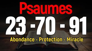 🙏 PSAUMES 23 70 et 91 Prière de Protection Contre tout mal  Être couvert par la Grâce [upl. by Neirol904]