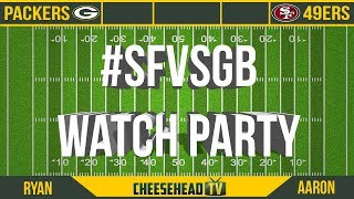 Packers Watch Party with Ryan Grant 49ers vs Packers [upl. by Hurst672]