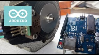 Arduino with industrial servo rotary encoder [upl. by Inaboy934]