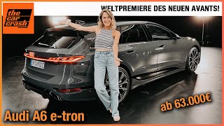 Audi A6 etron 2024 Weltpremiere des NEUEN Elektro Endgegners Review  Test  Preis  S6 etron [upl. by Linnette]