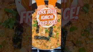 Kimchi fried rice recipe with pork belly [upl. by Rhyner]