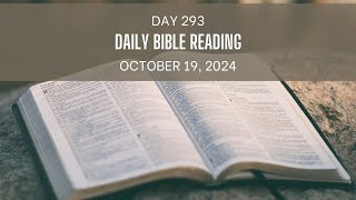 Read The Bible With Me  Day 293 Romans 12 [upl. by Raynell]