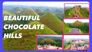 BEAUTIFUL CHOCOLATE HILLSCARMENBOHOLPHILIPPINES [upl. by Nonnarb863]