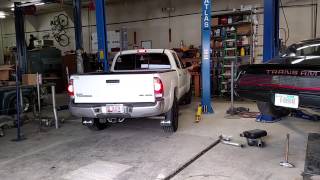 2015 Tacoma 40 w Spintech 6000 Muffler [upl. by Stickney365]