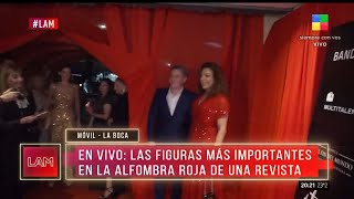 Lizy Tagliani en la alfombra roja del evento de la revista Caras [upl. by Calvert647]