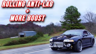 We put Rolling AntiLag on the Twin Turbo Junkyard Mustang [upl. by Ainotahs]