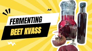 Beet Kvass Recipe [upl. by Ardnaeed]