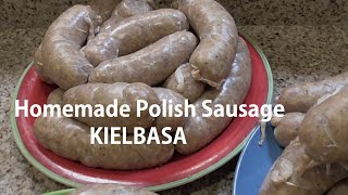 Homemade Polish Sausage Kielbasa Pt 1 Episode  104 [upl. by Lorin]