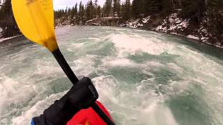 Widowmaker to Canoe Meadows  Kananaskis River Alberta  World Kayak River Guide [upl. by Cloutman]