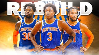 OG Anunoby New York Knicks Rebuild In NBA 2K24 [upl. by Arlie]