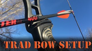 How to set up a Traditional Bow longbow or Recurve [upl. by Savina]