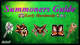 Terraria Hardmode Summoning Guide [upl. by Sabian]