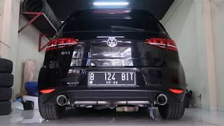 Milltek Exhaust VW Golf MK7 GTI Sound amp Rev at CK Motorsport TV [upl. by Cacka706]