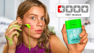 RATING POPULAR SKINCARE PRODUCTS shocking results [upl. by Sinnej]