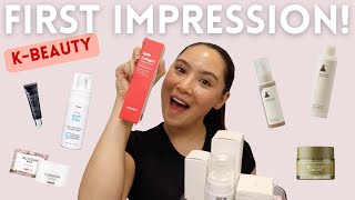 🌸 KBeauty Skin Care First Impressions  testar massa ny koreans hudvård [upl. by Norina52]