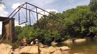 Bridge Jumping on the Chattahoochee River [upl. by Atik]