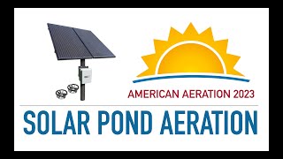 The Best Performing Solar Pond Aerators  2023 [upl. by Nydnarb]