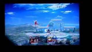 E for All Expo  Smash Bros Brawl Demo  Samus vs Peach [upl. by Enilegna]