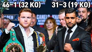 Canelo Alvarez vs Amir Khan Highlights [upl. by Aimit]