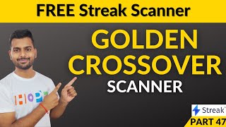 Golden Crossover stock scanner  Moving Average Trading strategy [upl. by Menken]