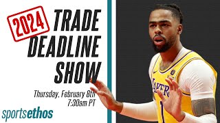 NBA Trade Deadline Show  2024 Fantasy Basketball [upl. by Dahsar114]