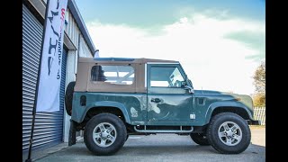 Ben Fogles Land Rover Gets An Exmoor Trim MakeOver [upl. by Nohcim790]