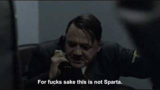 Hitler phones King Leonidas [upl. by Tolkan]