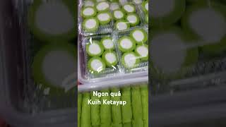 Bánh lá dứa  Kuih Ketayap shortsvideo [upl. by Weisberg]