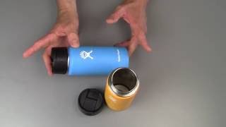 HYDRO FLASK widemouth 16oz with Flip Lid review [upl. by Prochoras]