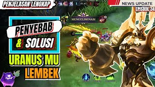 PENJELASAN LENGKAP❗Cara main uranus gak mati mati 2024  Uranus best build 2024MLBBMOBILE LEGENDS [upl. by Wilhide996]