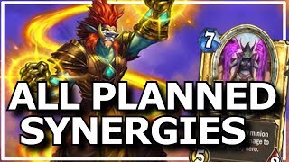 Hearthstone  Best of All Planned Synergies [upl. by Lamar202]