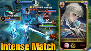 INTENSE MATCH🔥PRO HIGH RANK PLAYERS WONT ACCEPT DEFEAT💪HEINO GAMEPLAY HONOR OF KINGS [upl. by Jennings]