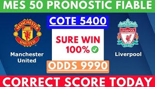 PRONOSTIC FOOTMES PRONOSTIC FOOTBALL AUJOURDHUI football prediction  CORRECT SCORESCORE EXACT [upl. by Gillett]