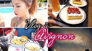 Vlog à Avignon NewLook Rencontre Abonnée amp Feu dArtifice [upl. by Odragde340]