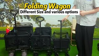 Which Folding Wagon is Right for You Mini vs Medium vs Large [upl. by Nnyw]